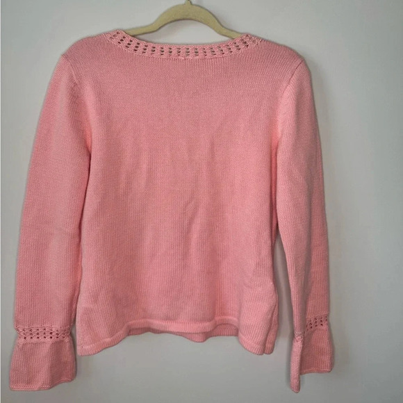 Talbots Pink Knit Sweater - Picture 13 of 15